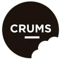 CRUMS Loja Copacabana 10h-19:30h logomarca