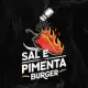 Sal e Pimenta Burger logomarca