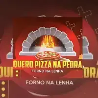 Pizzaria Quero pizza na pedra logomarca
