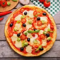 Bravos pizzaria  logomarca